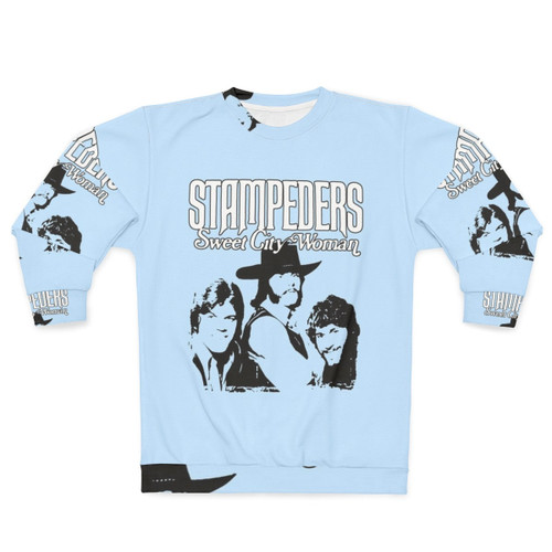 Retro Stampeders "Sweet City Woman" 70s Music Sweatshirt