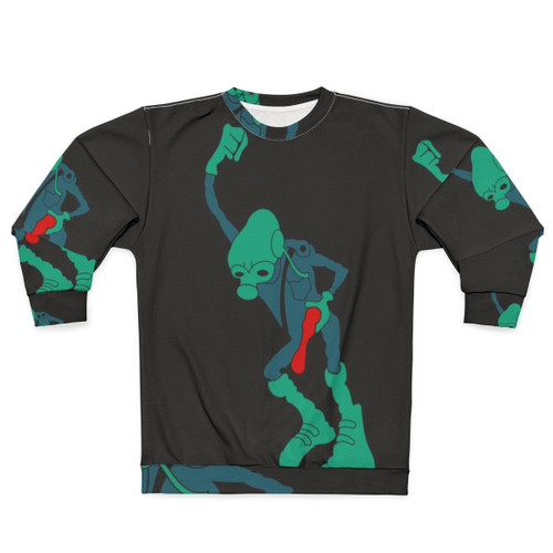 "They Killed Fritz" Sweatshirt featuring Bakshi's post-apocalyptic animation