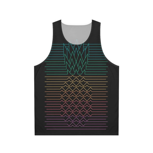Hala Kahiki Unisex Tank Top with Tropical, Minimalist, and Retro-Inspired Design