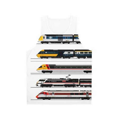 British high speed trains unisex tank top