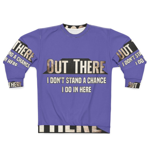 Squid Game Quotes Sweatshirt featuring Squid Game characters and quotes