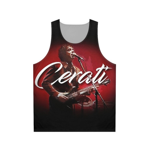 Gustavo Cerati Unisex Rock Music Tank Top