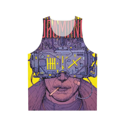 Neuromancer 2020 Unisex Cyberpunk Tank Top