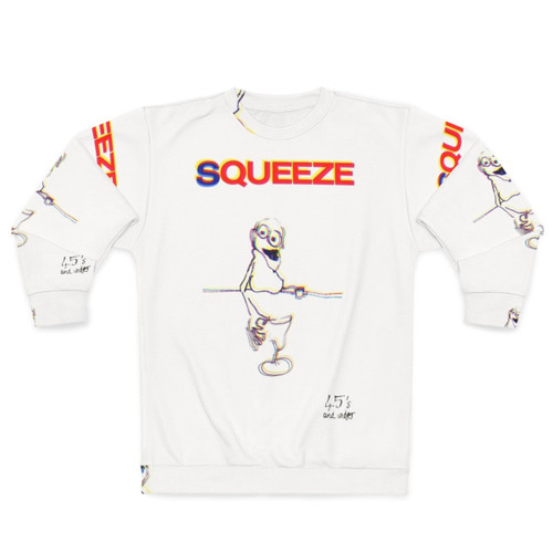 Squeeze Singles 45 Retro Sweatshirt for Music Lovers
