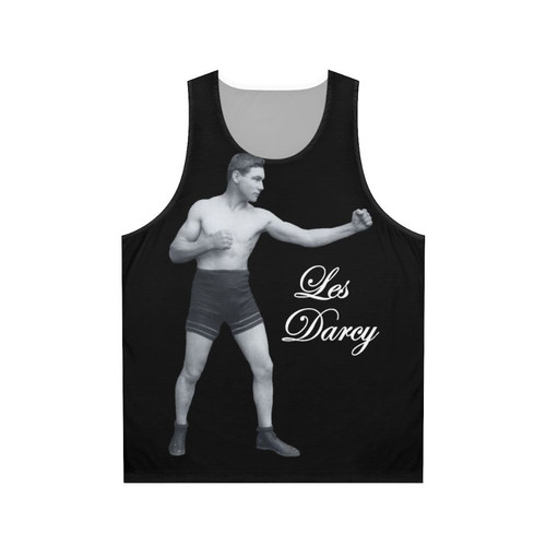 Boxer Les Darcy Unisex Tank Top
