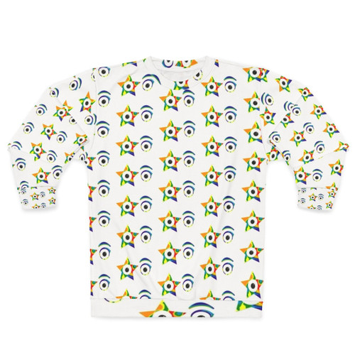 The Starchild Kiss The Band Rainbow Tie Dye Sweatshirt