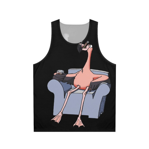 Boston Legal Flamingos Denny Crane Unisex Tank Top