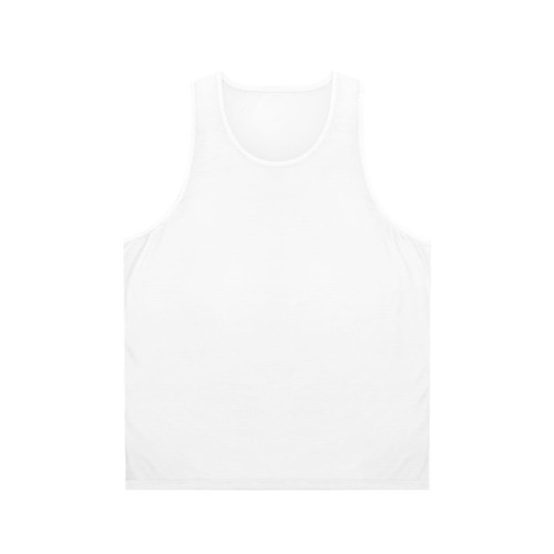 Unisex tank top with a monkey print design