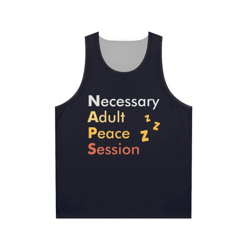 Naps Necessary Adult Peace Session Unisex Tank Top