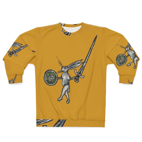 Rabbit Warrior Medieval Sweatshirt