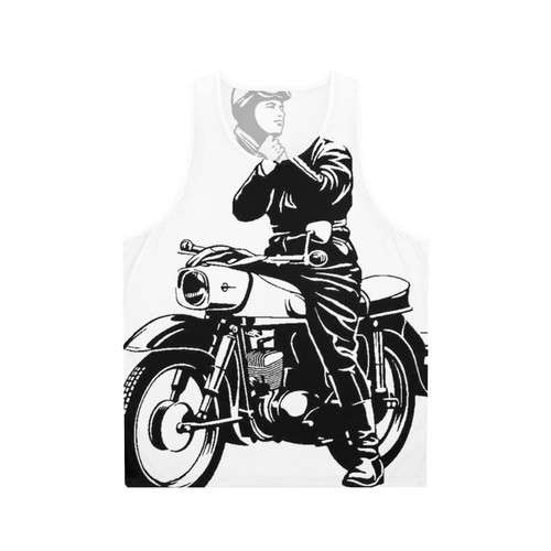 Vintage MZ ES150 Motorbike Unisex Tank Top