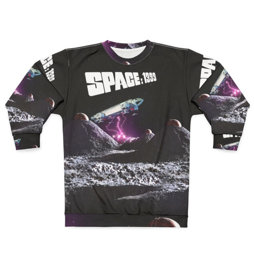 Space 1999 Geometric Graphic Sweatshirt