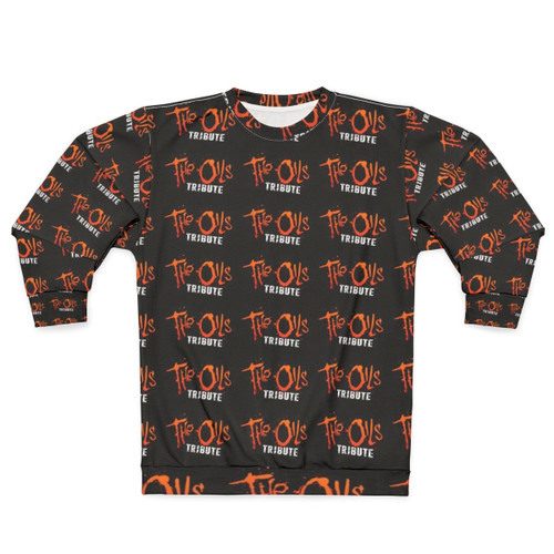 The Oils Tribute Orange Logo Sweatshirt