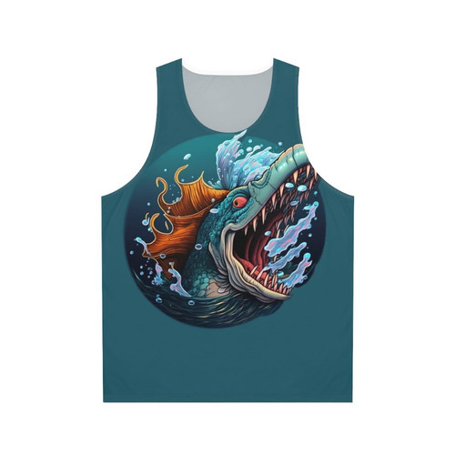 Mythical sea creatures unisex tank top