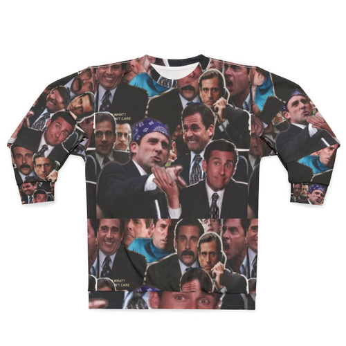 Michael Scott The Office Sweatshirt with Steve Carell