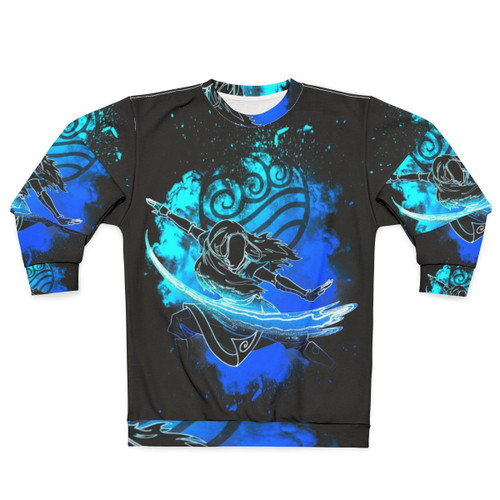 Avatar The Last Airbender Waterbender Silhouette Sweatshirt