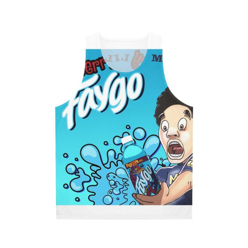 Blueberry Faygo unisex tank top featuring Lil Mosey