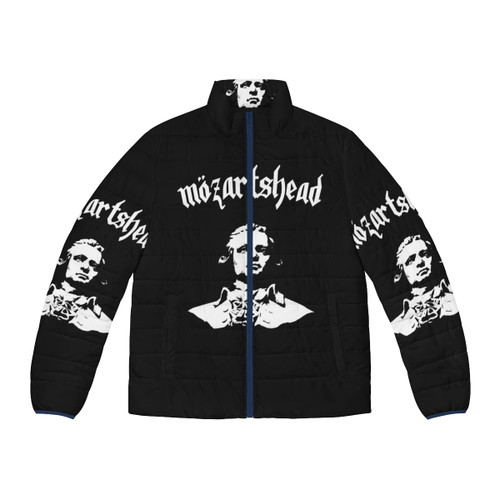 Mozartshead Puffer Jacket - Classic Austrian Composer Icon Coat