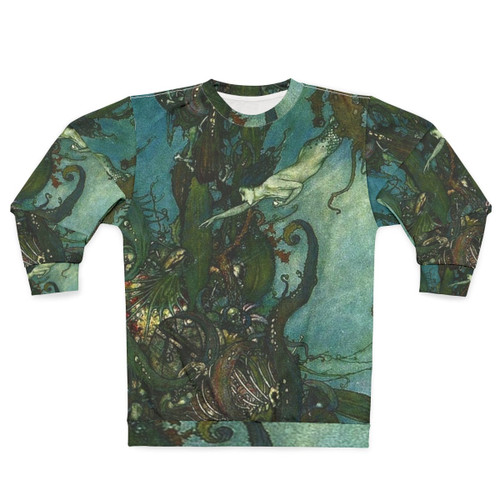 Edmund Dulac's 'The Mermaid' Sweatshirt
