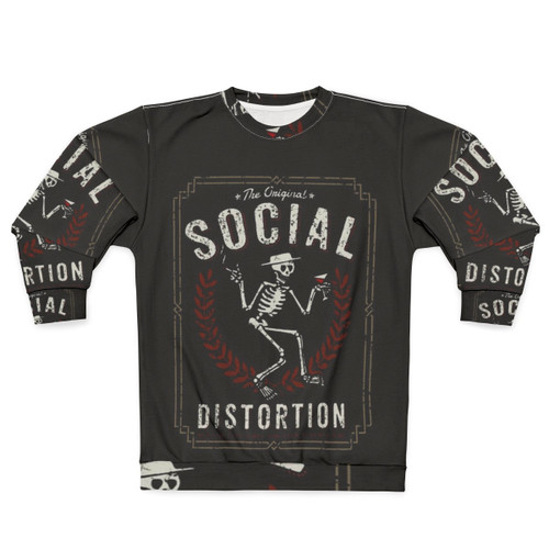 Social Distortion Rockabilly Band Sweatshirt