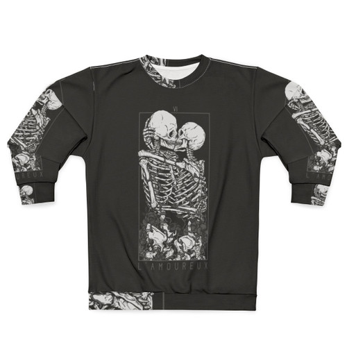 Lovers Tarot Sweatshirt - Dark Romance Apparel