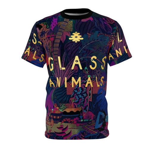 Unisex t-shirt with a groovy Glass Animals inspired design