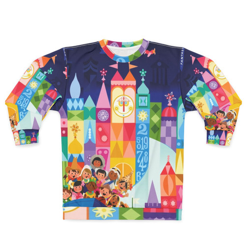 Small World Fantasyland Sweatshirt featuring a whimsical and magical design for children