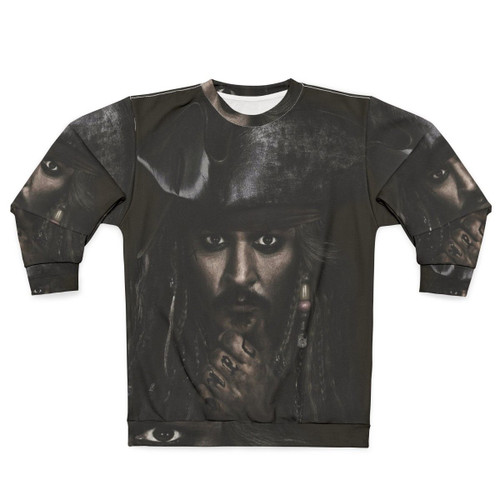 Johnny Depp as Captain Jack Sparrow Sweatshirt