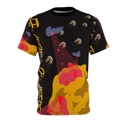 Stylized Two Door Cinema Club inspired fan art design printed on a high-quality t-shirt