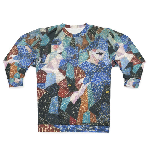 Geometric abstract art Gino Severini sweatshirt