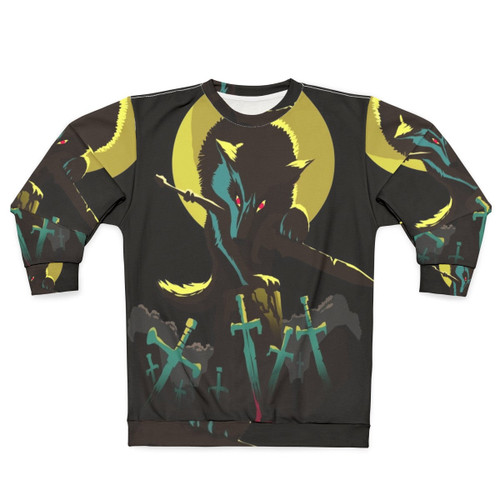 Sif the Great Grey Wolf Dark Souls Sweatshirt