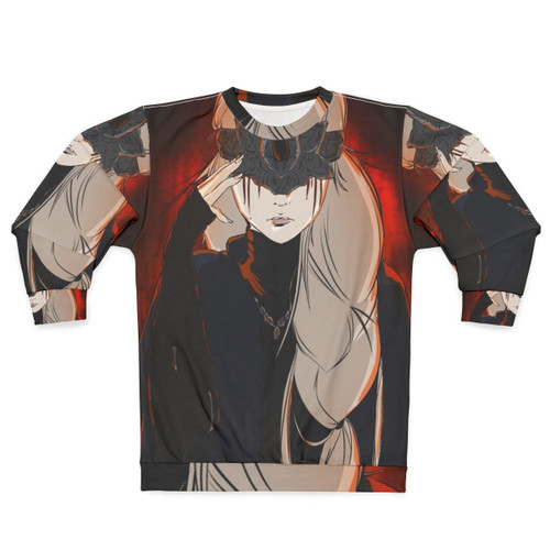 Dark Souls 3 Firekeeper sweatshirt featuring a portrait of the female character