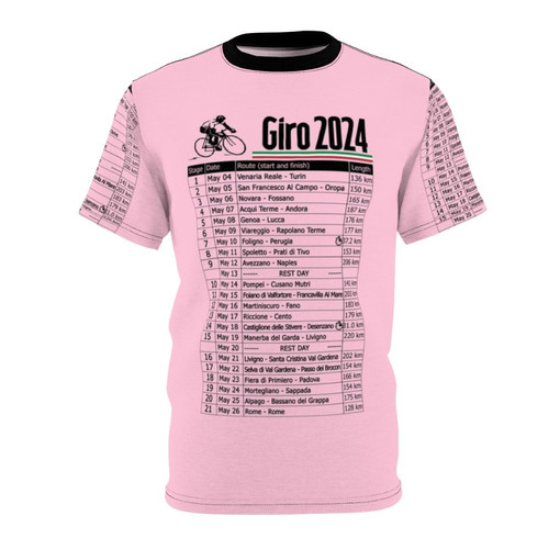 Giro d'Italia 2024 cycling t-shirt for fans and enthusiasts
