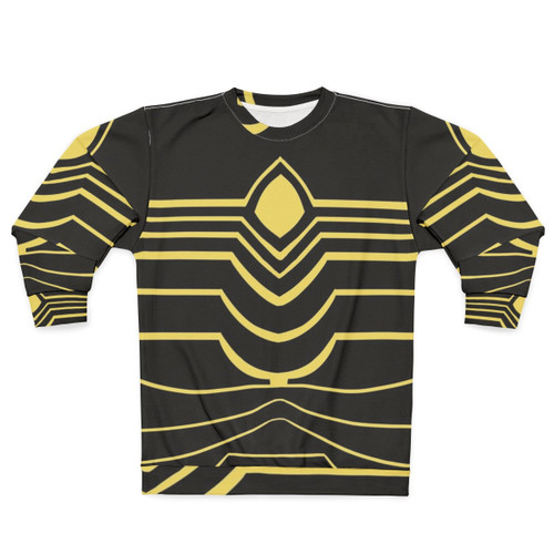 Anime style cosplay sweatshirt with cool graphic design