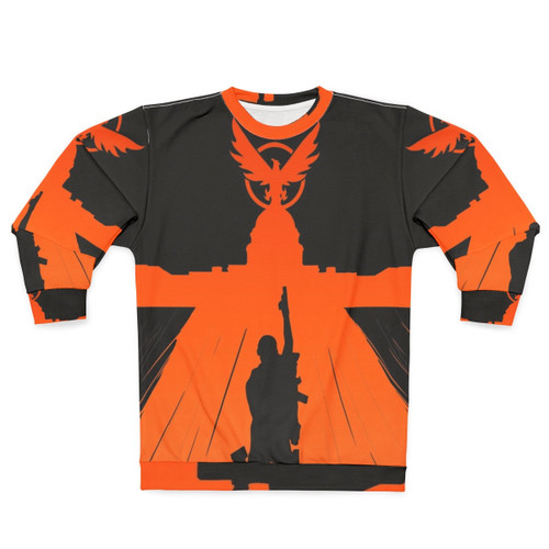 Tom Clancy's The Division video game logo on a sweatshirt