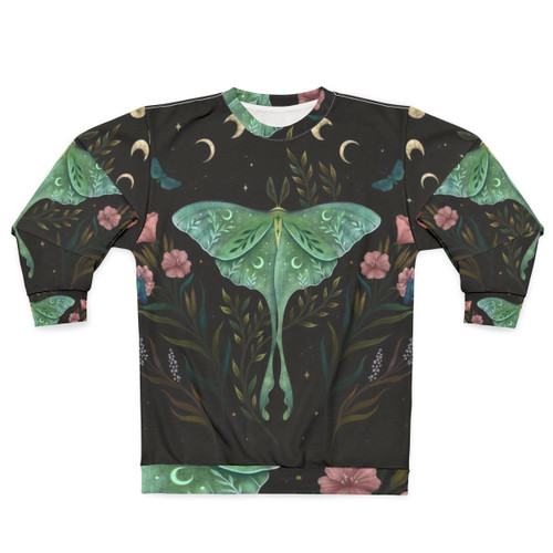 Botanical Luna and Forester Moth Sweatshirt