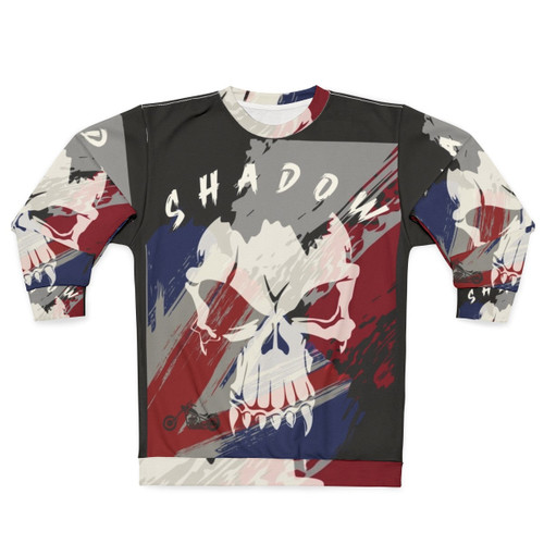 Shadow Skull Sweatshirt - Biker Apparel for Custom Cruiser Motorcycles