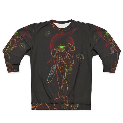 Sci-Fi Bounty Hunter Video Game Sweatshirt