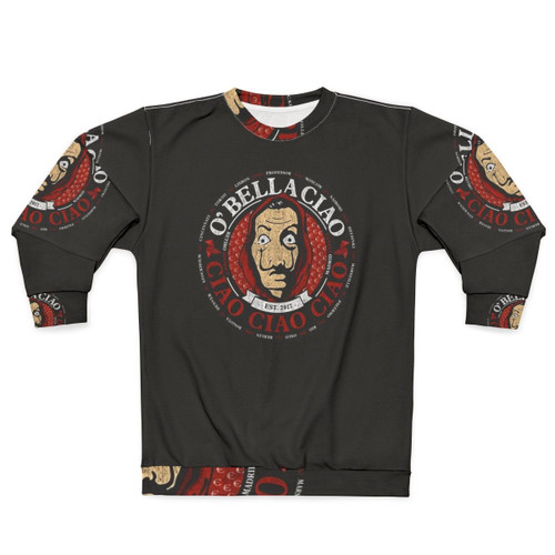 Money Heist Korea Sweatshirt featuring the iconic Bella Ciao song