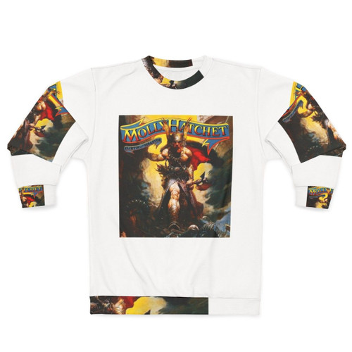 Molly Hatchet Vintage Poster Art Sweatshirt