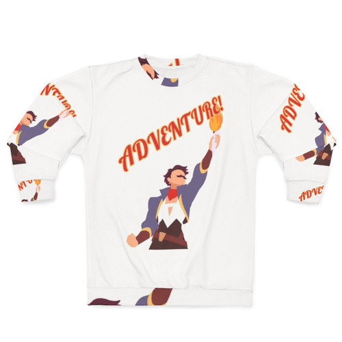 Adventure-themed She-Ra sweatshirt with Sea Hawk graphic