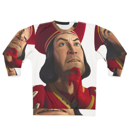 Lord Farquaad Cartoon Character Graphic Sweatshirt