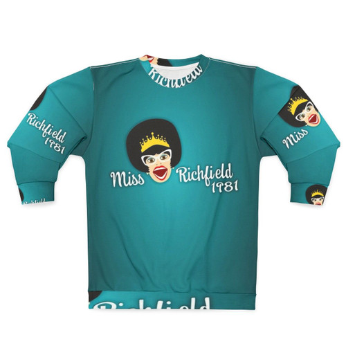 Miss Richfield 1981 Teal Sweatshirt