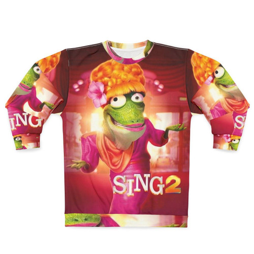 Sing 2 Miss Crawly Sweatshirt - Cute Animated Movie Merchandise