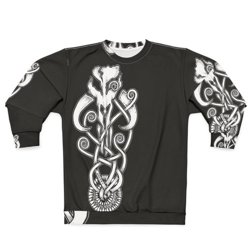 Mandalorian Sarlacc Knot Sweatshirt with Boba Fett Inspired Graphics