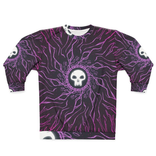 Minimalist Black Mana Skull Sweatshirt