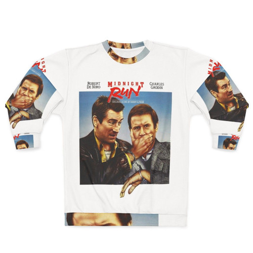 Classic "Midnight Run" movie-themed vintage 80s comedy sweatshirt