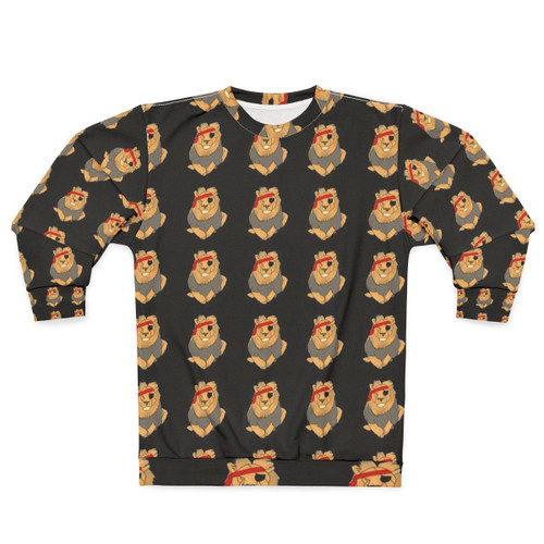 Lion pirate sweatshirt design