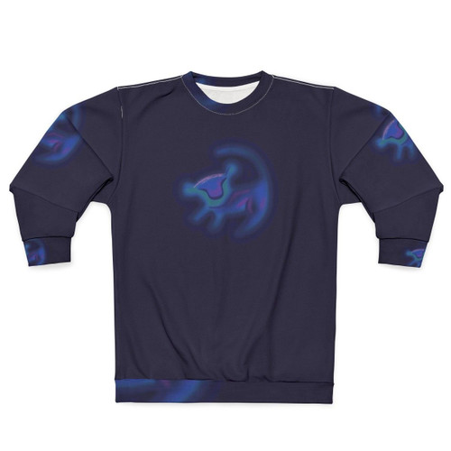 Vintage lion graphic design sweatshirt