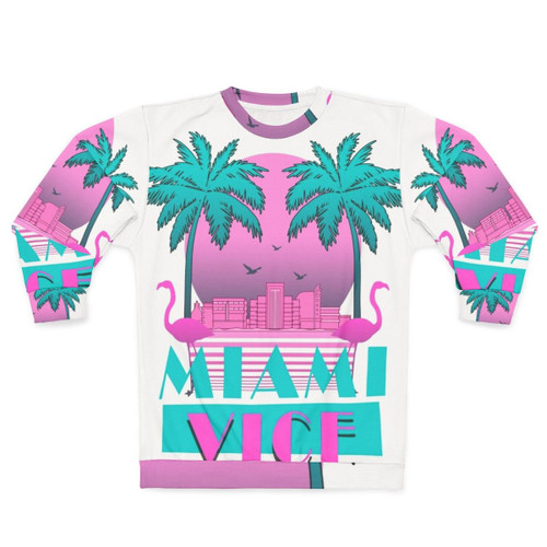 Retro 80s Miami Vice Sweatshirt